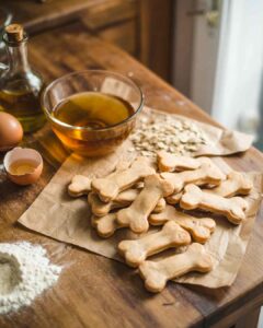 Homemade Chicken Broth Dog Treats