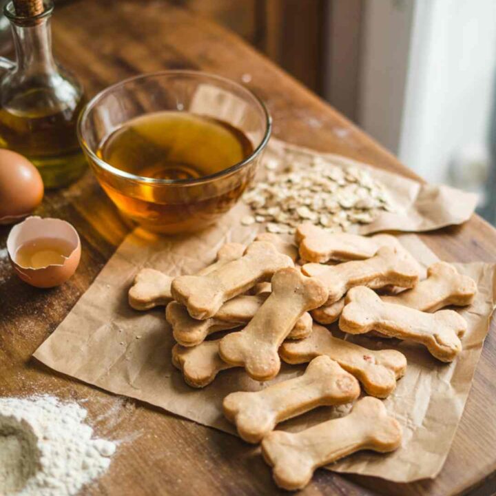 Homemade Chicken Broth Dog Treats