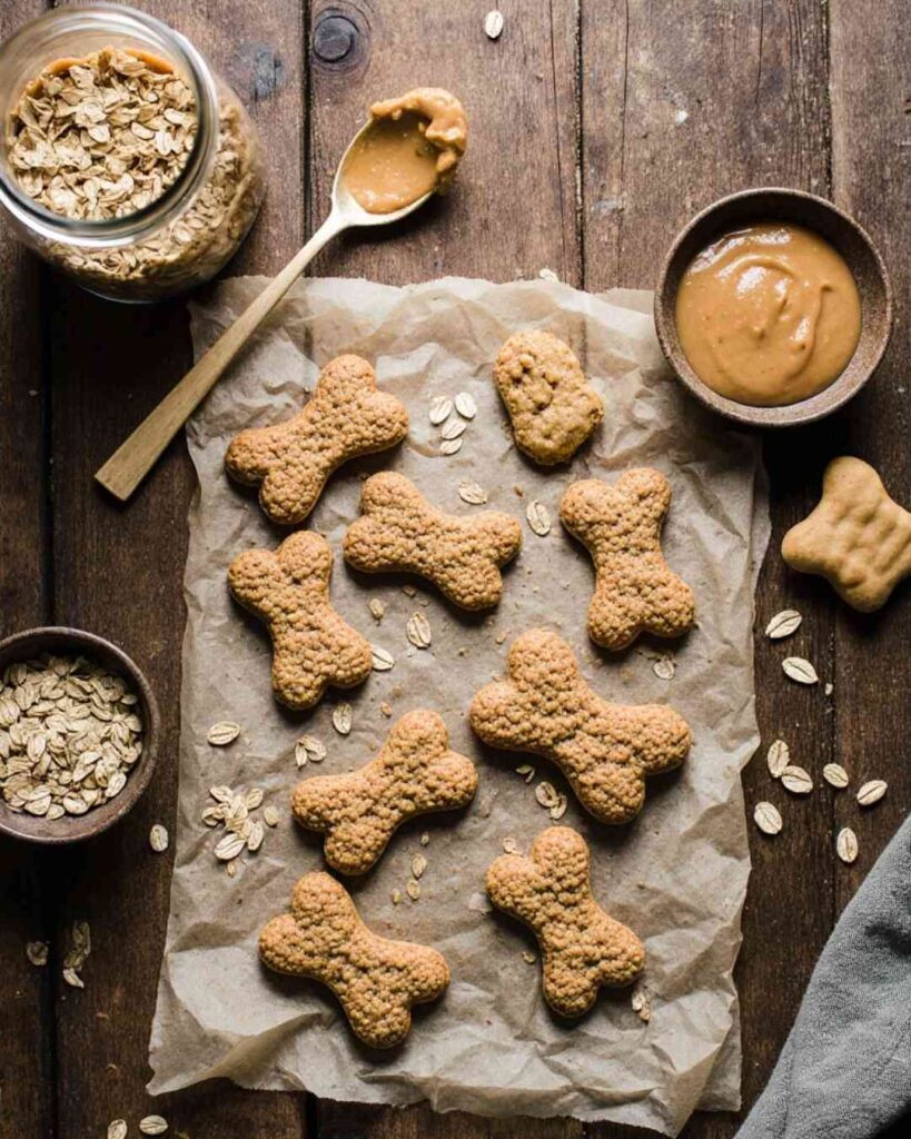 Irresistible Homemade Oatmeal Applesauce Dog Treats
