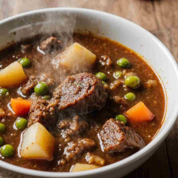 Beef and Apple Stew for Dogs