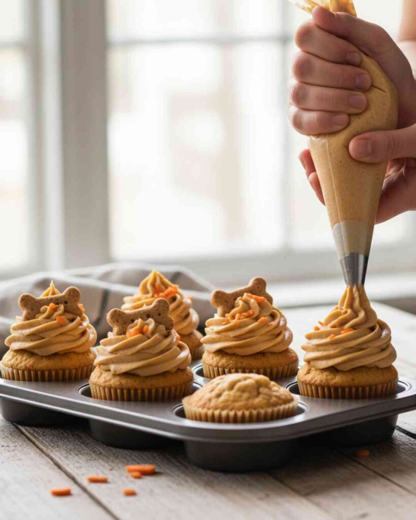 Dog Birthday Cupcakes