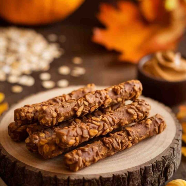 Pumpkin and Oatmeal Dog Treats