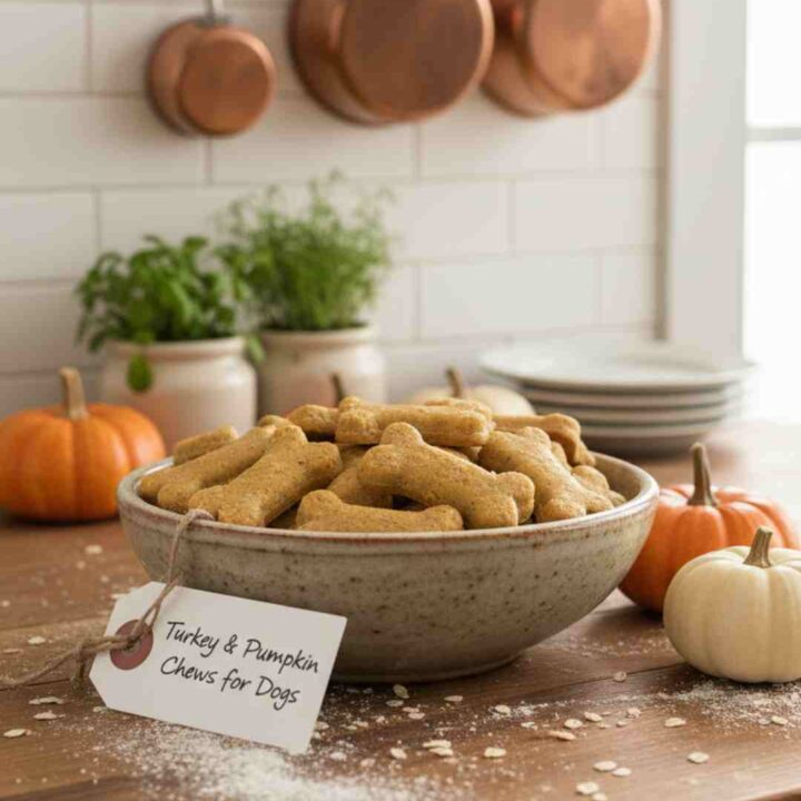 Turkey and Pumpkin Chews for Dogs