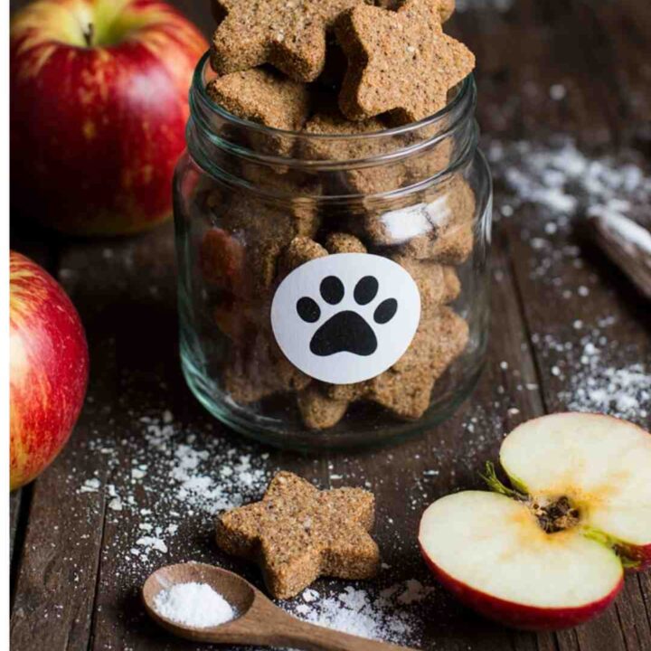 Easy Apple Crisp Dog Treats
