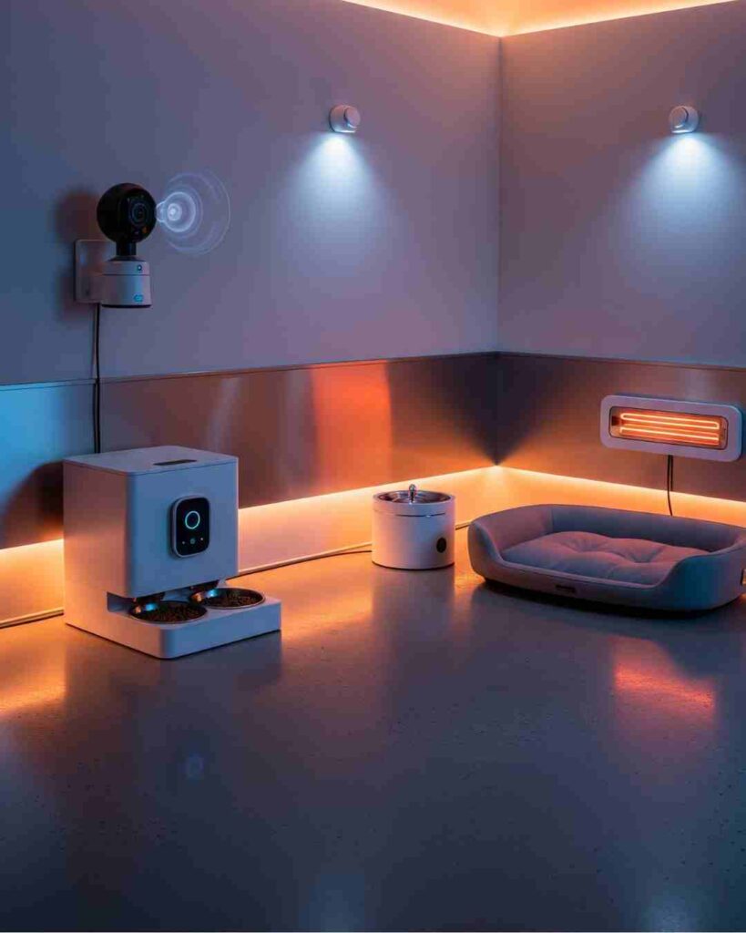 12. Smart Tech Indoor Dog Room Ideas