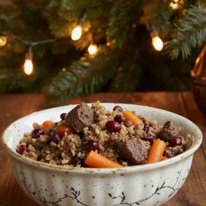 freeze-dry Christmas dog food recipe