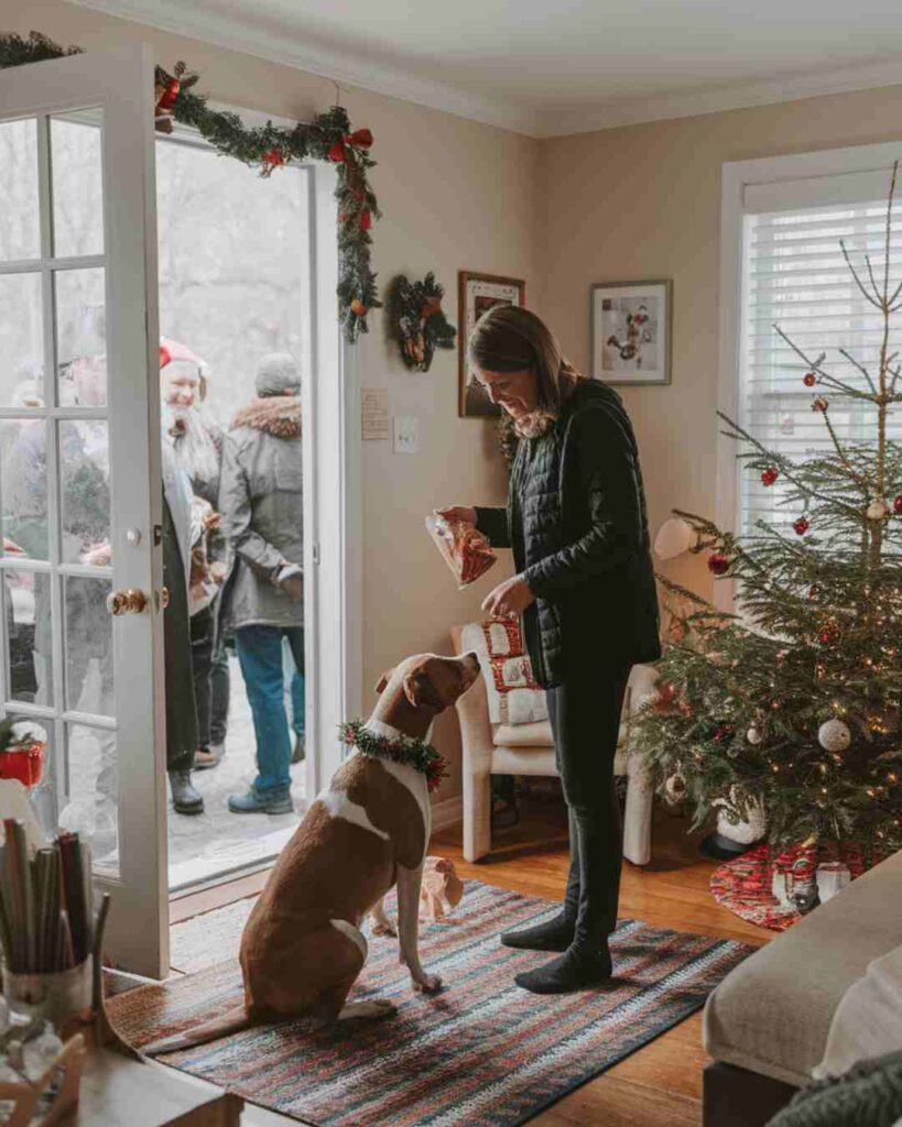 keeping your dog calm during family gatherings