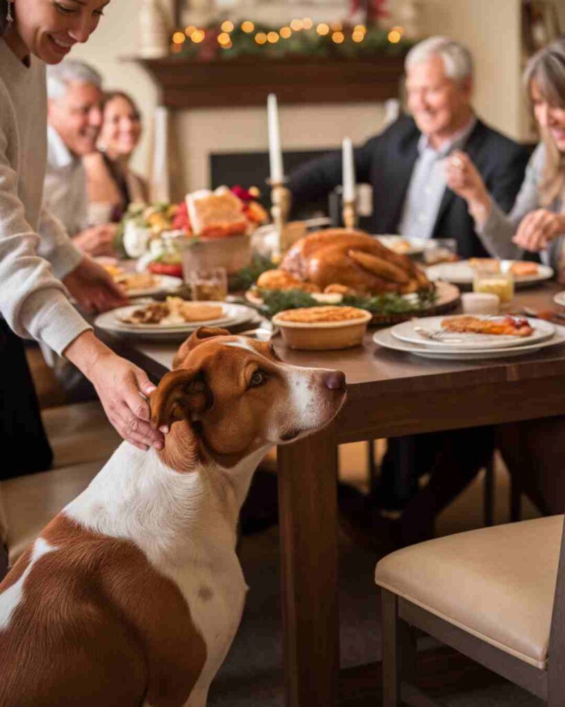 keeping your dog calm during family gatherings