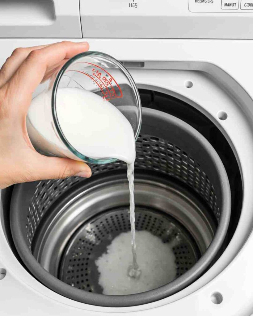 how to clean dog hair from washing machine
