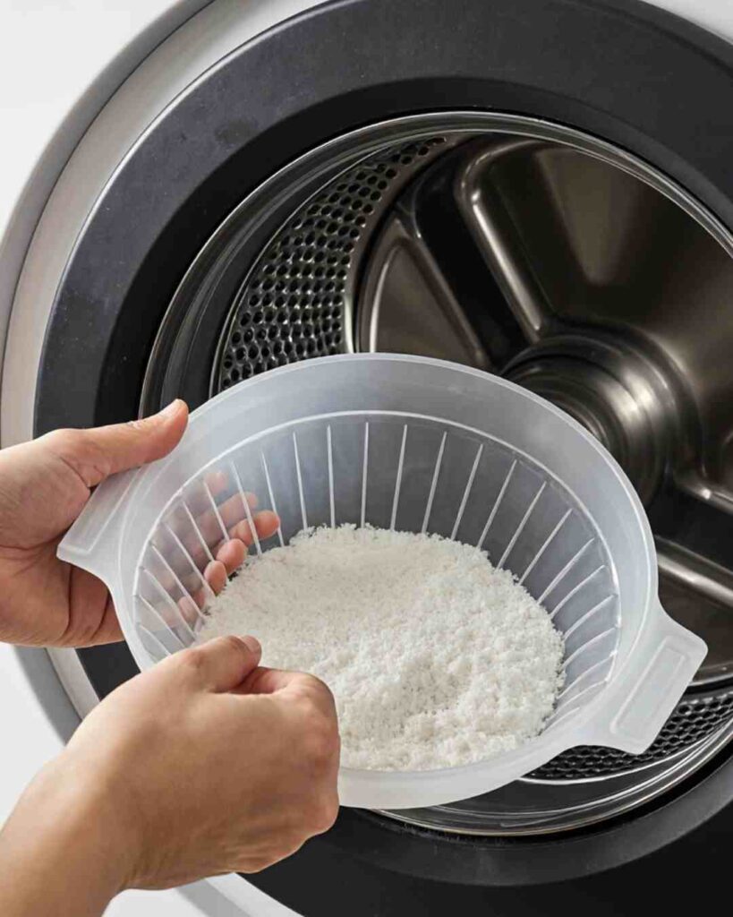 how to clean dog hair from washing machine