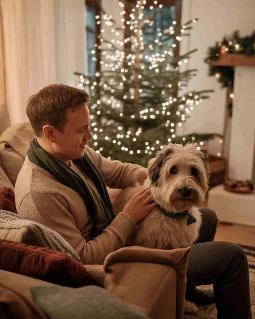 keeping your dog calm during family gatherings