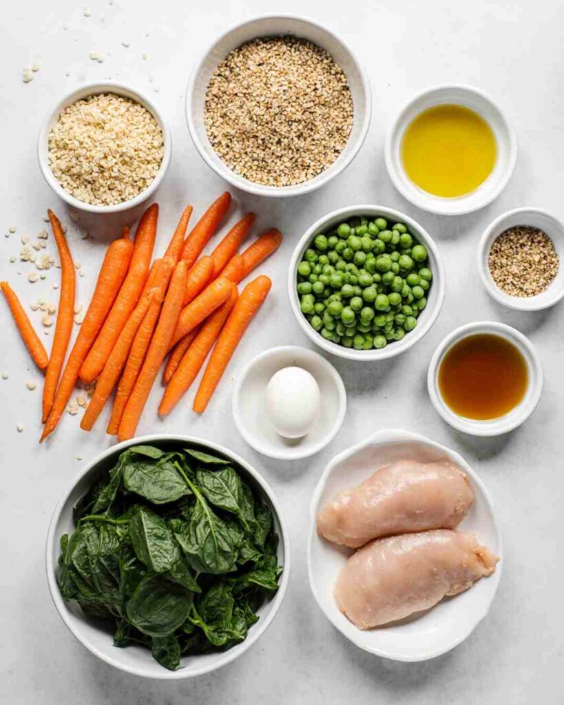 Rainbow Veggie & Quinoa Pup Bowls