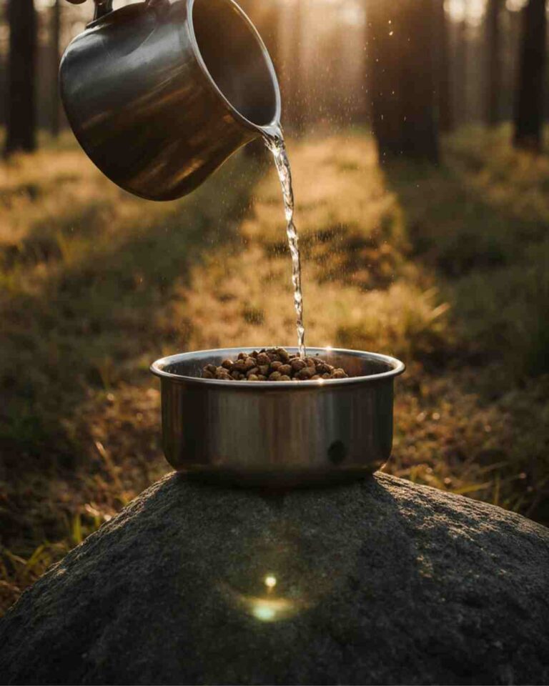 DIY Dehydrated Dog Food Trail Meals (Easy Hiking & Camping Recipe)