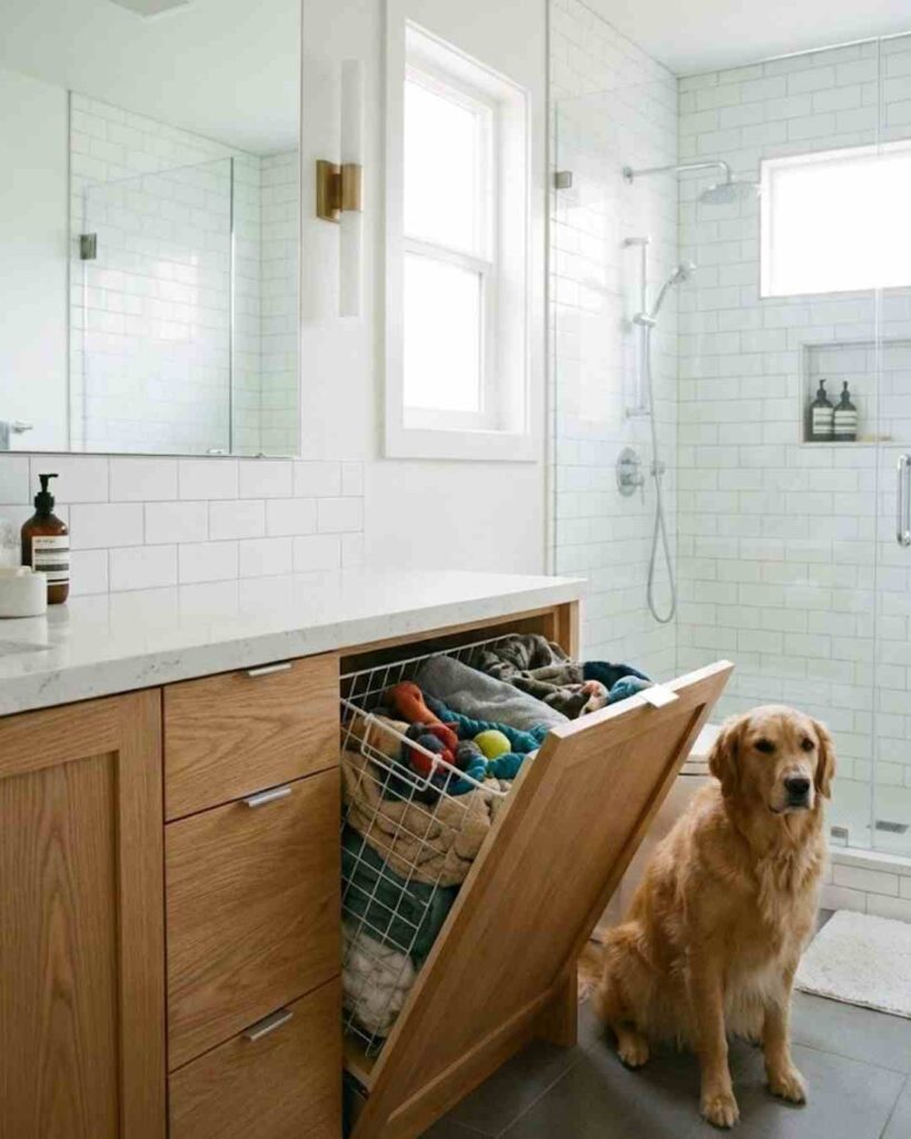Hidden Dog Storage Ideas