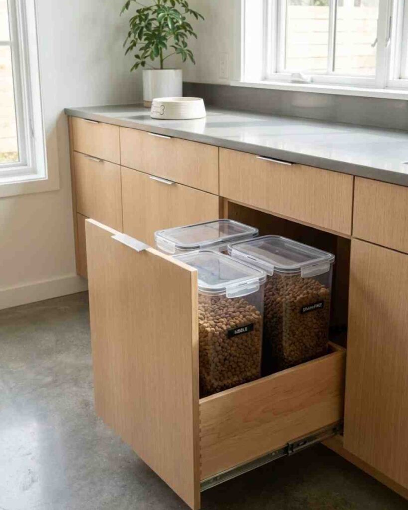 Hidden Dog Storage Ideas