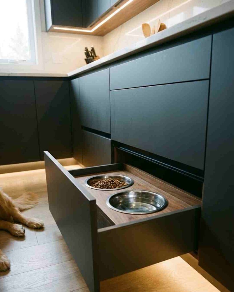 Hidden Dog Storage Ideas
