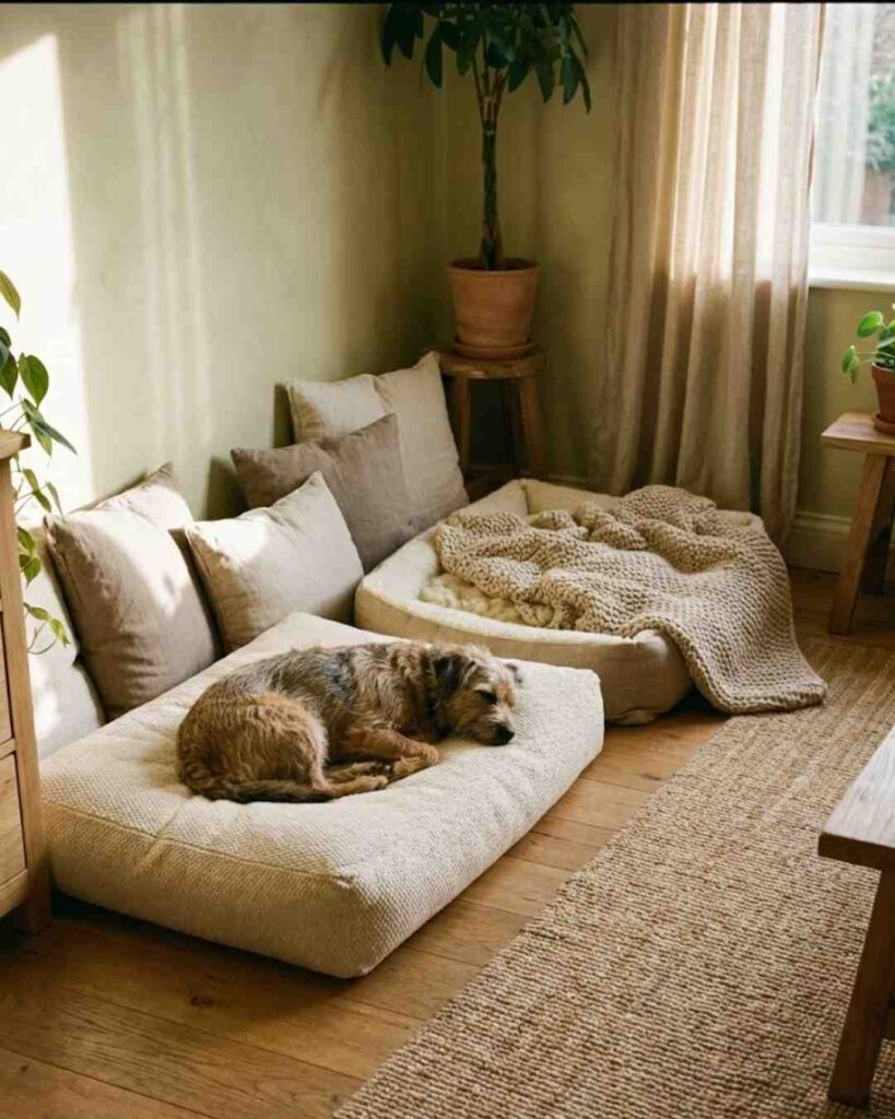 eco-friendly dog room ideas