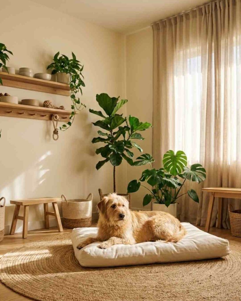 eco-friendly dog room ideas