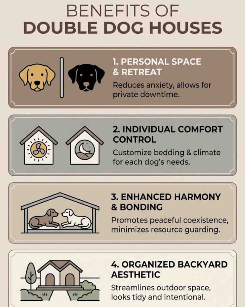 double dog house designs
